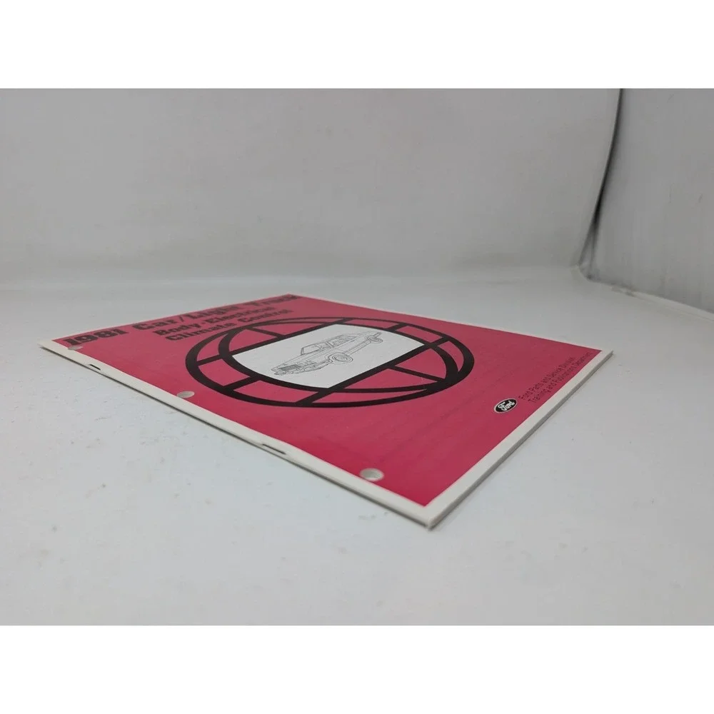 1981 Ford Car Light Truck Body Electrical Climate Control Technician Manual‎